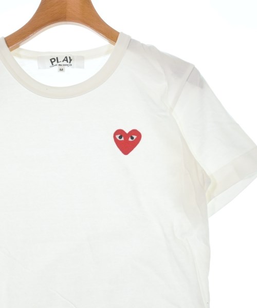 PLAY COMME des GARCONS（プレイコムデギャルソン）Tシャツ・カットソー 白 サイズ:M レディース/2200627107085