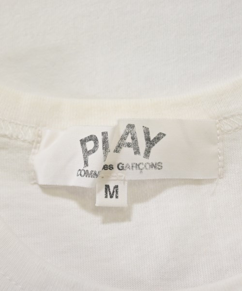 PLAY COMME des GARCONS（プレイコムデギャルソン）Tシャツ・カットソー 白 サイズ:M レディース/2200627107092