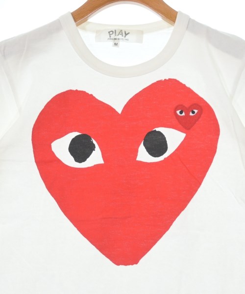 PLAY COMME des GARCONS（プレイコムデギャルソン）Tシャツ・カットソー 白 サイズ:M レディース/2200627107092
