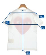 PLAY COMME des GARCONS（プレイコムデギャルソン）Tシャツ・カットソー 白 サイズ:M レディース/2200627107092
