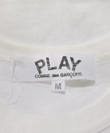PLAY COMME des GARCONS（プレイコムデギャルソン）Tシャツ・カットソー 白 サイズ:M レディース/2200627107108