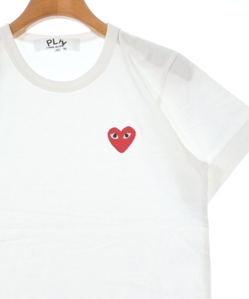 PLAY COMME des GARCONS（プレイコムデギャルソン）Tシャツ・カットソー 白 サイズ:M レディース/2200627107115