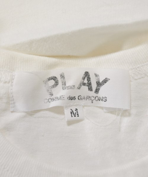 PLAY COMME des GARCONS（プレイコムデギャルソン）Tシャツ・カットソー 白 サイズ:M レディース/2200627107122