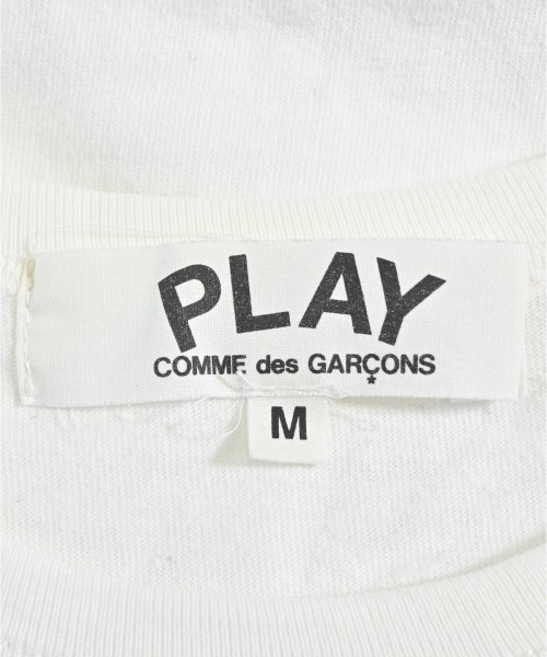 PLAY COMME des GARCONS（プレイコムデギャルソン）Tシャツ・カットソー 白 サイズ:M レディース/2200627107139