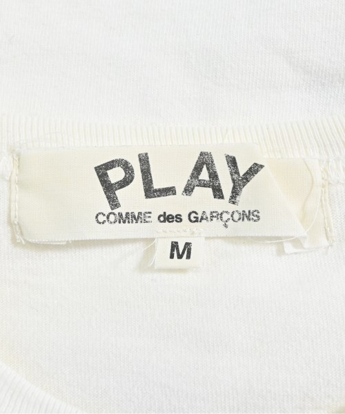 PLAY COMME des GARCONS（プレイコムデギャルソン）Tシャツ・カットソー 白 サイズ:M レディース/2200627107146