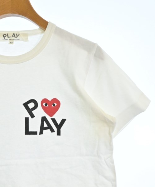 PLAY COMME des GARCONS（プレイコムデギャルソン）Tシャツ・カットソー 白 サイズ:M レディース/2200627107146