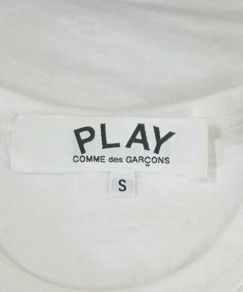 PLAY COMME des GARCONS（プレイコムデギャルソン）Tシャツ・カットソー 白 サイズ:S レディース/2200627782015