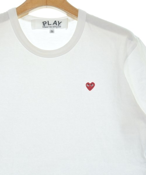 PLAY COMME des GARCONS（プレイコムデギャルソン）Tシャツ・カットソー 白 サイズ:S レディース/2200627782015