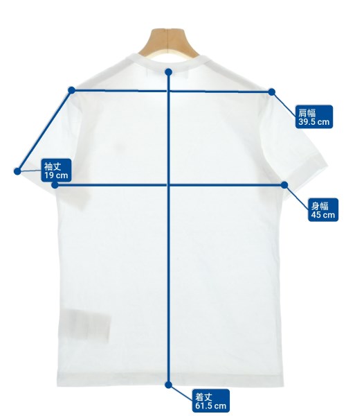 PLAY COMME des GARCONS（プレイコムデギャルソン）Tシャツ・カットソー 白 サイズ:S レディース/2200627782015