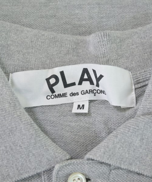 PLAY COMME des GARCONS（プレイコムデギャルソン）ポロシャツ グレー サイズ:M メンズ/2200628327024