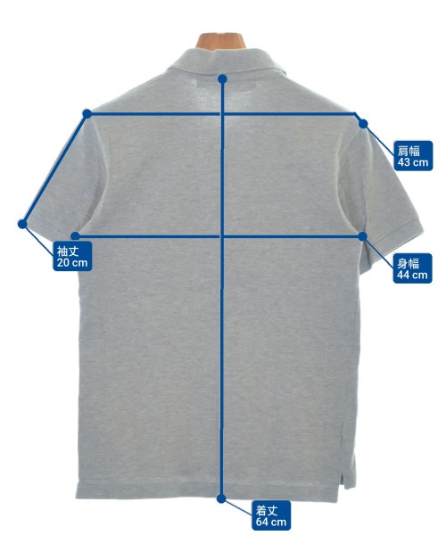 PLAY COMME des GARCONS（プレイコムデギャルソン）ポロシャツ グレー サイズ:M メンズ/2200628327024