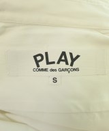 PLAY COMME des GARCONS（プレイコムデギャルソン）カジュアルシャツ 白 サイズ:S メンズ/2200613697040
