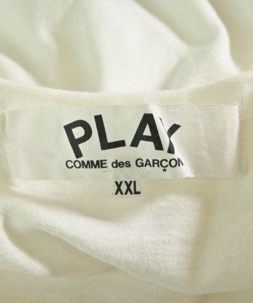 PLAY COMME des GARCONS（プレイコムデギャルソン）Tシャツ・カットソー 白 サイズ:XXL メンズ/2200614694055