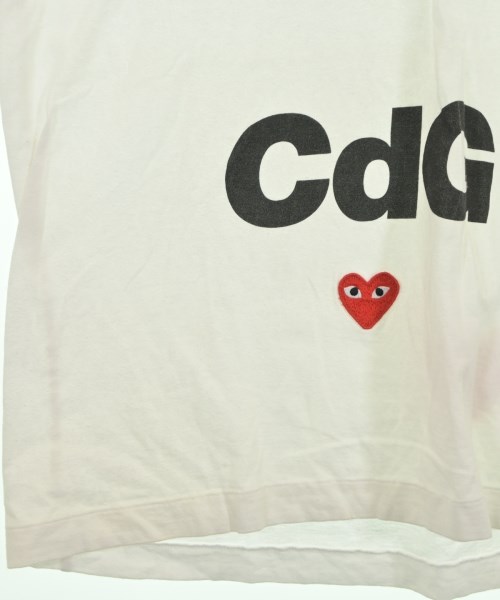 PLAY COMME des GARCONS（プレイコムデギャルソン）Tシャツ・カットソー 白 サイズ:XXL メンズ/2200614694055