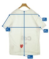 PLAY COMME des GARCONS（プレイコムデギャルソン）Tシャツ・カットソー 白 サイズ:XXL メンズ/2200614694055
