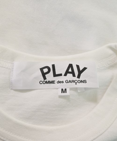 PLAY COMME des GARCONS（プレイコムデギャルソン）Tシャツ・カットソー 白 サイズ:M レディース/2200616864302