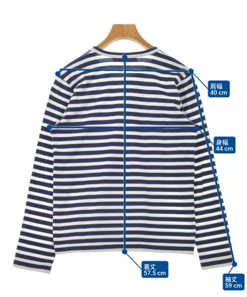 PLAY COMME des GARCONS（プレイコムデギャルソン）Tシャツ・カットソー 紺 サイズ:L レディース/2200615379043