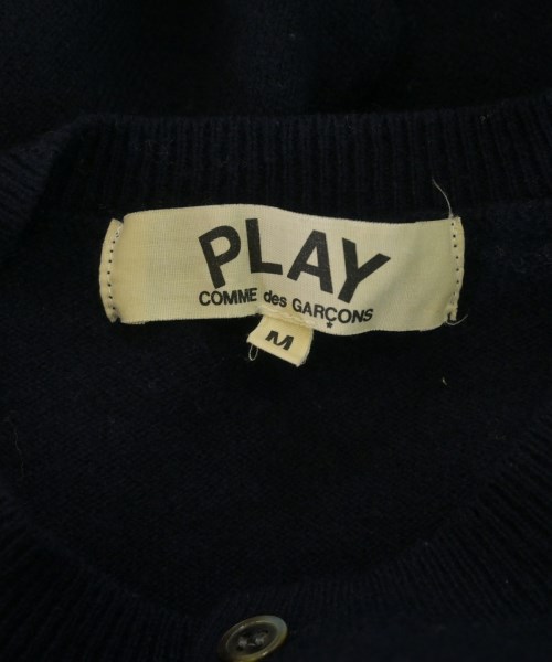 PLAY COMME des GARCONS（プレイコムデギャルソン）カーディガン 紺 サイズ:M レディース/2200616445181