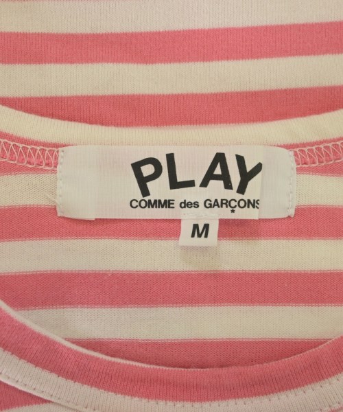PLAY COMME des GARCONS（プレイコムデギャルソン）Tシャツ・カットソー ピンク サイズ:M レディース/2200616445204