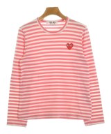 PLAY COMME des GARCONS（プレイコムデギャルソン）Tシャツ・カットソー ピンク サイズ:M レディース/2200616445204