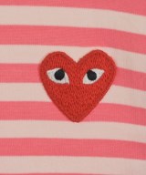 PLAY COMME des GARCONS（プレイコムデギャルソン）Tシャツ・カットソー ピンク サイズ:M レディース/2200616445204