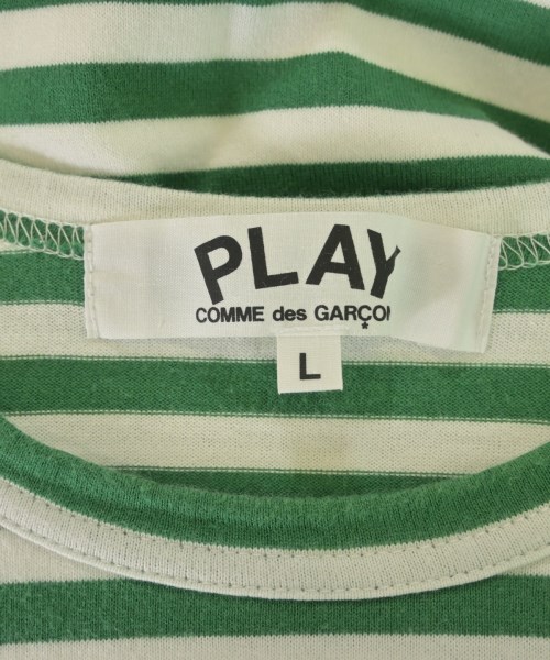 PLAY COMME des GARCONS（プレイコムデギャルソン）Tシャツ・カットソー 緑 サイズ:L レディース/2200616445211