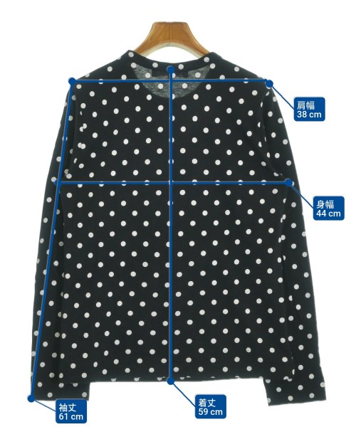 PLAY COMME des GARCONS（プレイコムデギャルソン）Tシャツ・カットソー 黒 サイズ:L レディース/2200616445228