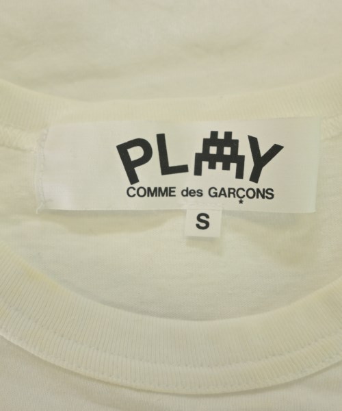 PLAY COMME des GARCONS（プレイコムデギャルソン）Tシャツ・カットソー 白 サイズ:S レディース/2200617381105