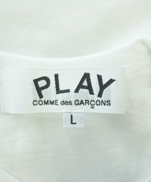 PLAY COMME des GARCONS（プレイコムデギャルソン）Tシャツ・カットソー 白 サイズ:L メンズ/2200627689048