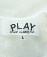 PLAY COMME des GARCONS（プレイコムデギャルソン）Tシャツ・カットソー 白 サイズ:L メンズ/2200627689048