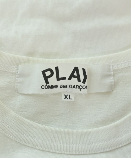 PLAY COMME des GARCONS（プレイコムデギャルソン）Tシャツ・カットソー 白 サイズ:XL メンズ/2200629279100