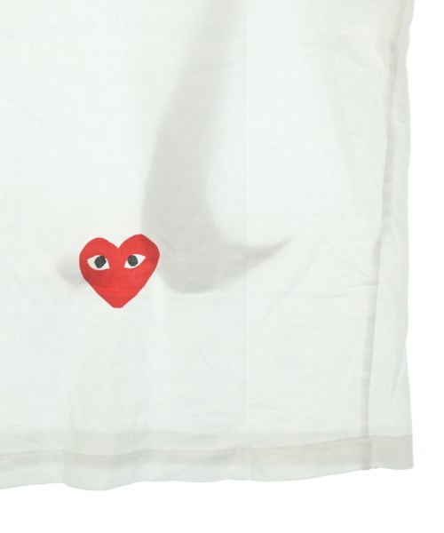 PLAY COMME des GARCONS（プレイコムデギャルソン）Tシャツ・カットソー 白 サイズ:XL メンズ/2200629279100