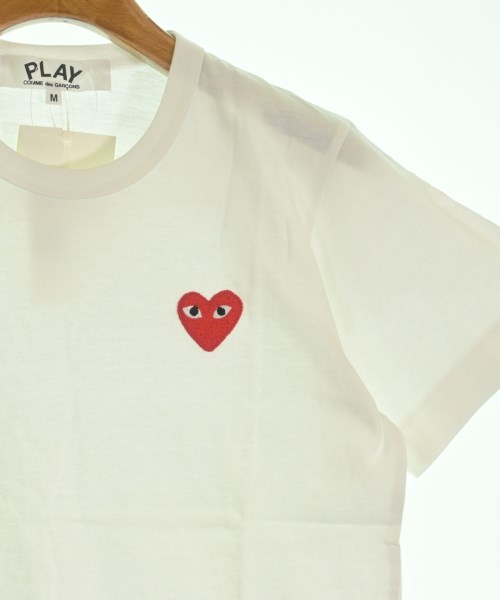 PLAY COMME des GARCONS（プレイコムデギャルソン）Tシャツ・カットソー 白 サイズ:M レディース/2200631382072