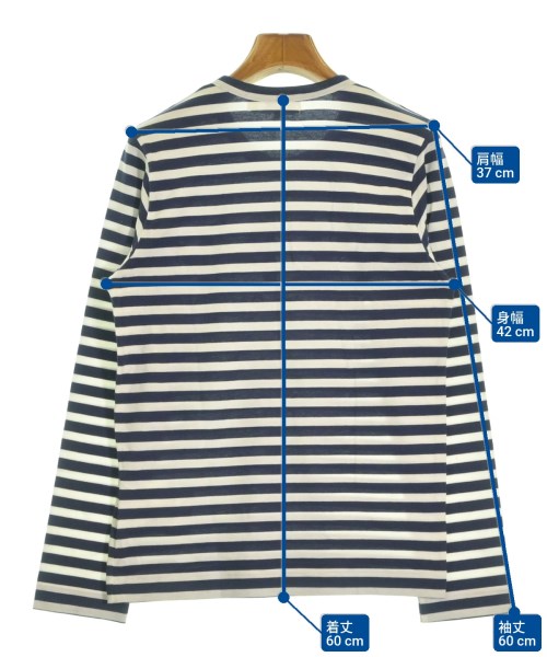 PLAY COMME des GARCONS（プレイコムデギャルソン）Tシャツ・カットソー 紺 サイズ:M レディース/2200631382089