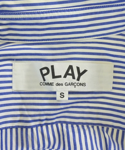 PLAY COMME des GARCONS（プレイコムデギャルソン）カジュアルシャツ 青 サイズ:S メンズ/2200631483021