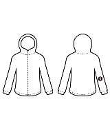 PLAY COMME des GARCONS（プレイコムデギャルソン）パーカー 黒 サイズ:L メンズ/2200618895083