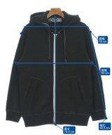 PLAY COMME des GARCONS（プレイコムデギャルソン）パーカー 黒 サイズ:L メンズ/2200618895083