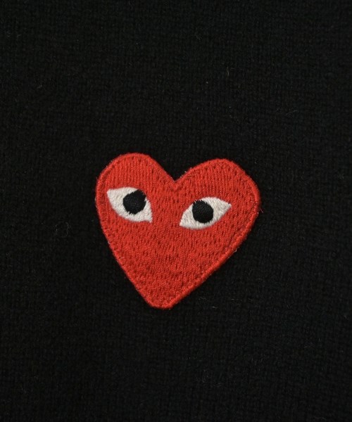 PLAY COMME des GARCONS（プレイコムデギャルソン）ニット・セーター 黒 サイズ:L レディース/2200632898565