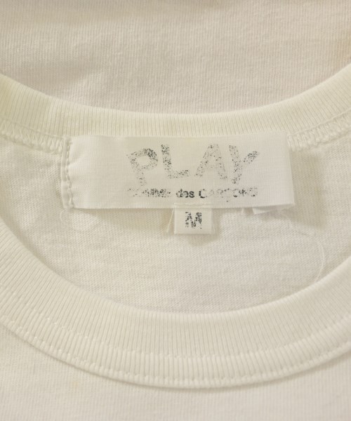 PLAY COMME des GARCONS（プレイコムデギャルソン）Tシャツ・カットソー 白 サイズ:M レディース/2200632898756