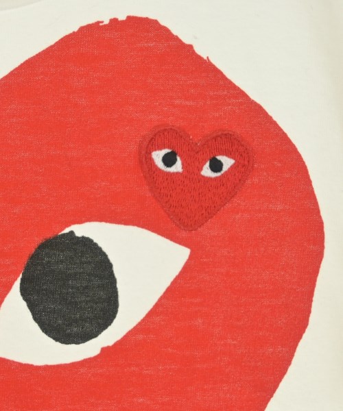 PLAY COMME des GARCONS（プレイコムデギャルソン）Tシャツ・カットソー 白 サイズ:M レディース/2200632898756
