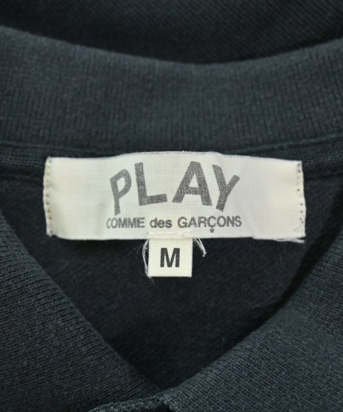 PLAY COMME des GARCONS（プレイコムデギャルソン）ポロシャツ 黒 サイズ:M レディース/2200633058012