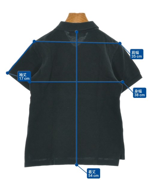 PLAY COMME des GARCONS（プレイコムデギャルソン）ポロシャツ 黒 サイズ:M レディース/2200633058012