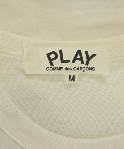 PLAY COMME des GARCONS（プレイコムデギャルソン）Tシャツ・カットソー 白 サイズ:M レディース/2200633058036
