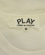PLAY COMME des GARCONS（プレイコムデギャルソン）Tシャツ・カットソー 白 サイズ:M レディース/2200633058036