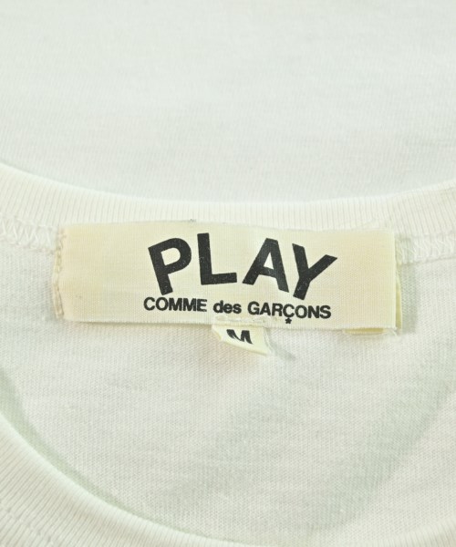 PLAY COMME des GARCONS（プレイコムデギャルソン）Tシャツ・カットソー 白 サイズ:M レディース/2200633058043