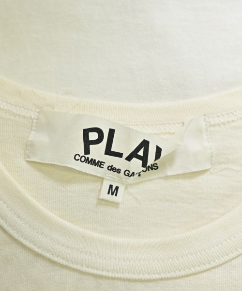 PLAY COMME des GARCONS（プレイコムデギャルソン）Tシャツ・カットソー 白 サイズ:M メンズ/2200624988441