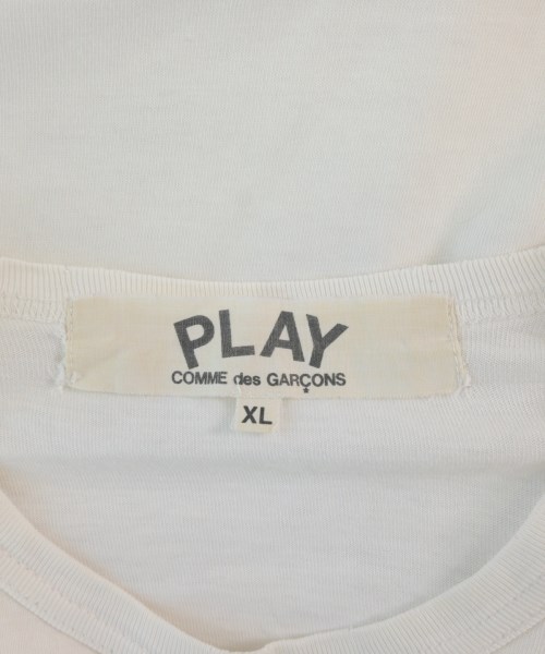 PLAY COMME des GARCONS（プレイコムデギャルソン）Tシャツ・カットソー 白 サイズ:XL メンズ/2200610923166