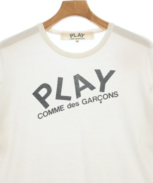 PLAY COMME des GARCONS（プレイコムデギャルソン）Tシャツ・カットソー 白 サイズ:XL メンズ/2200610923166