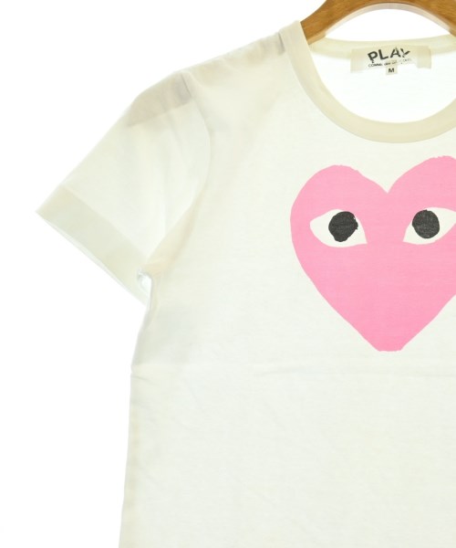 PLAY COMME des GARCONS（プレイコムデギャルソン）Tシャツ・カットソー 白 サイズ:M メンズ/2200611443137