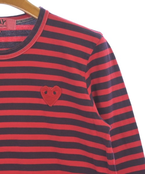 PLAY COMME des GARCONS（プレイコムデギャルソン）Tシャツ・カットソー 赤 サイズ:L レディース/2200612046047